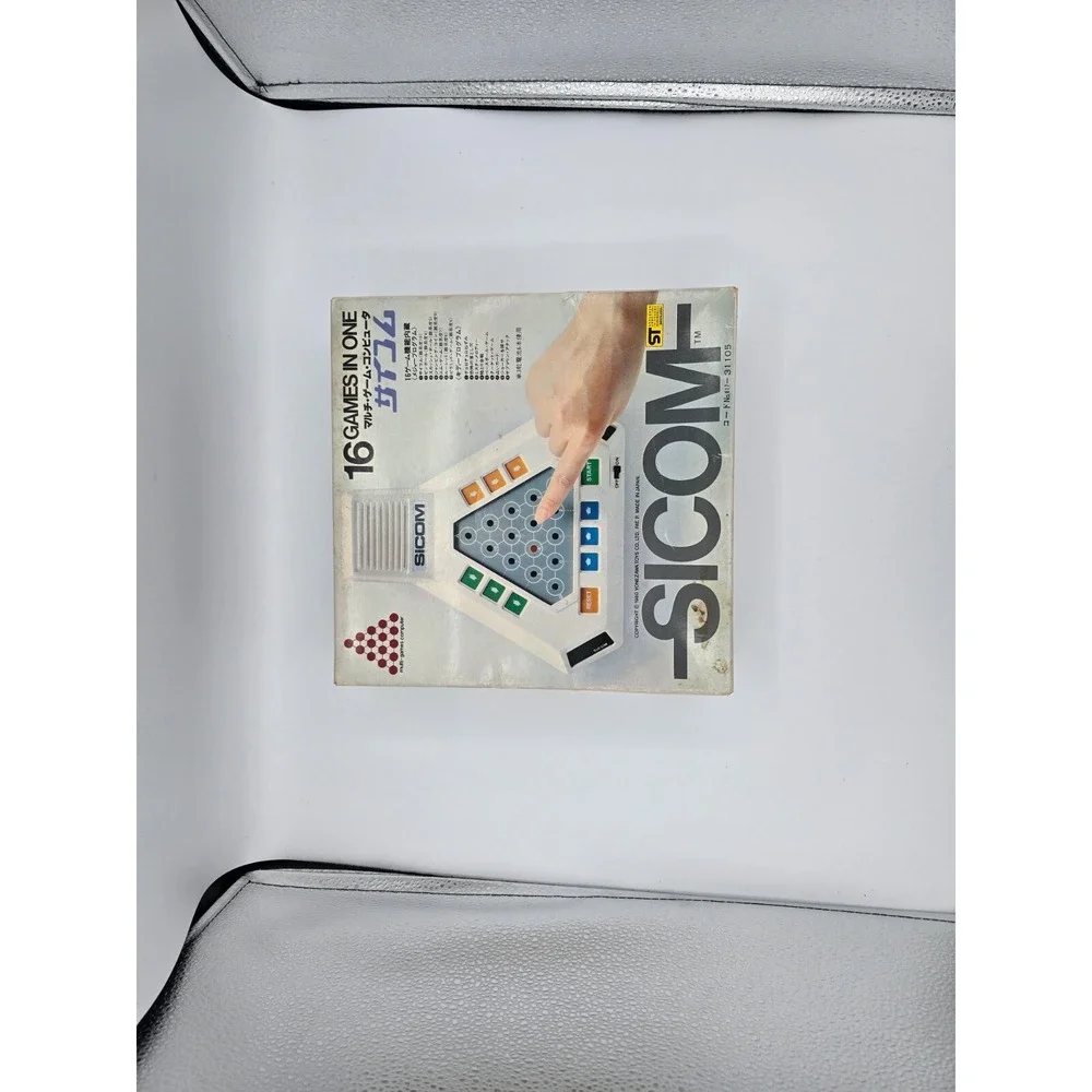 1980 Yonezawa Sicom‎ 16 Cylon Handheld Electronic Multi Games System Japan Works